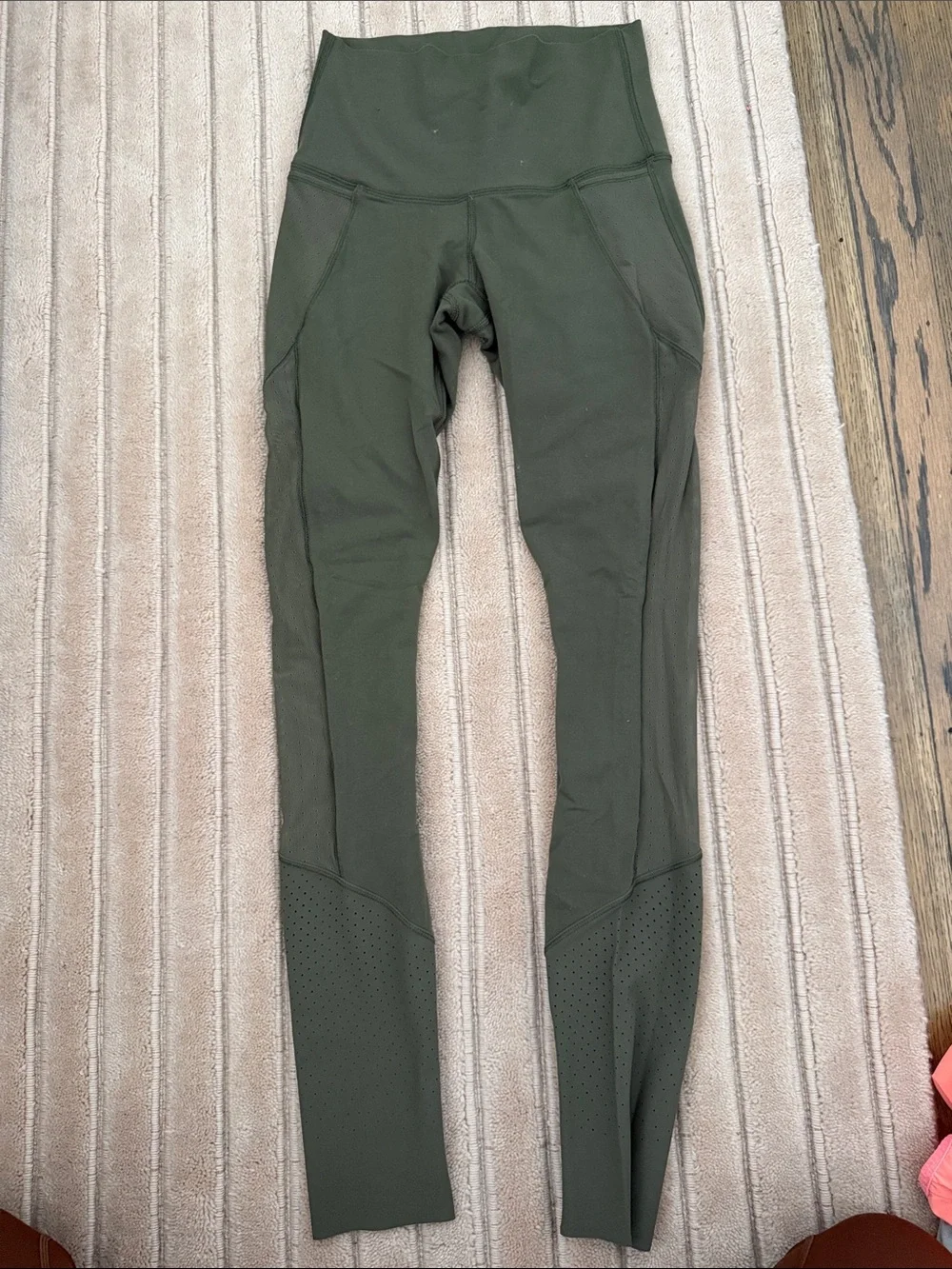 lululemon athletica Olive Green High-Rise Leggings